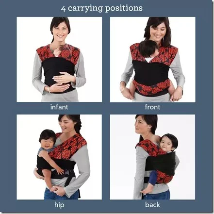 Ergonomic 4-in-1 Baby Carrier