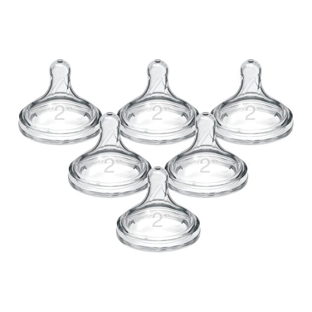 Dr. Brown's Wide Neck Teat – Level 2 Medium Flow (3m+)