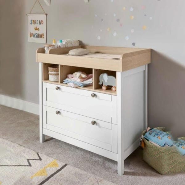 Modern Baby Changing Station with Storage