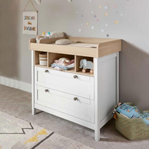 Modern Baby Changing Station with Storage
