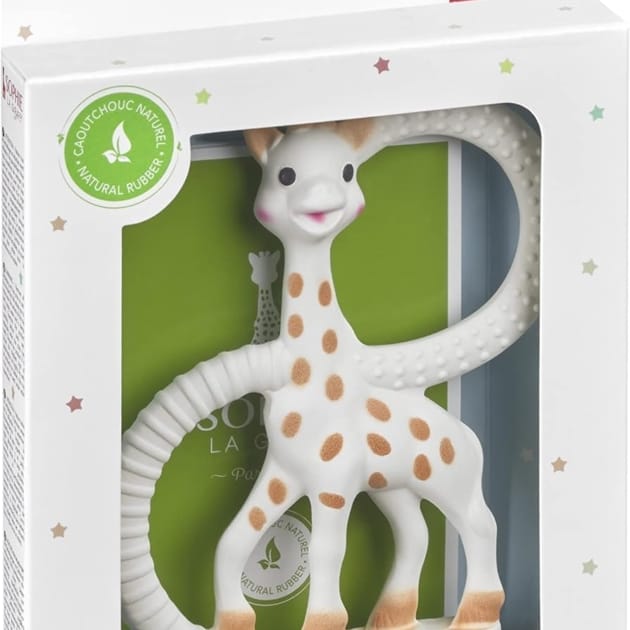 Sophie la Girafe Baby Teething Ring – Natural Rubber