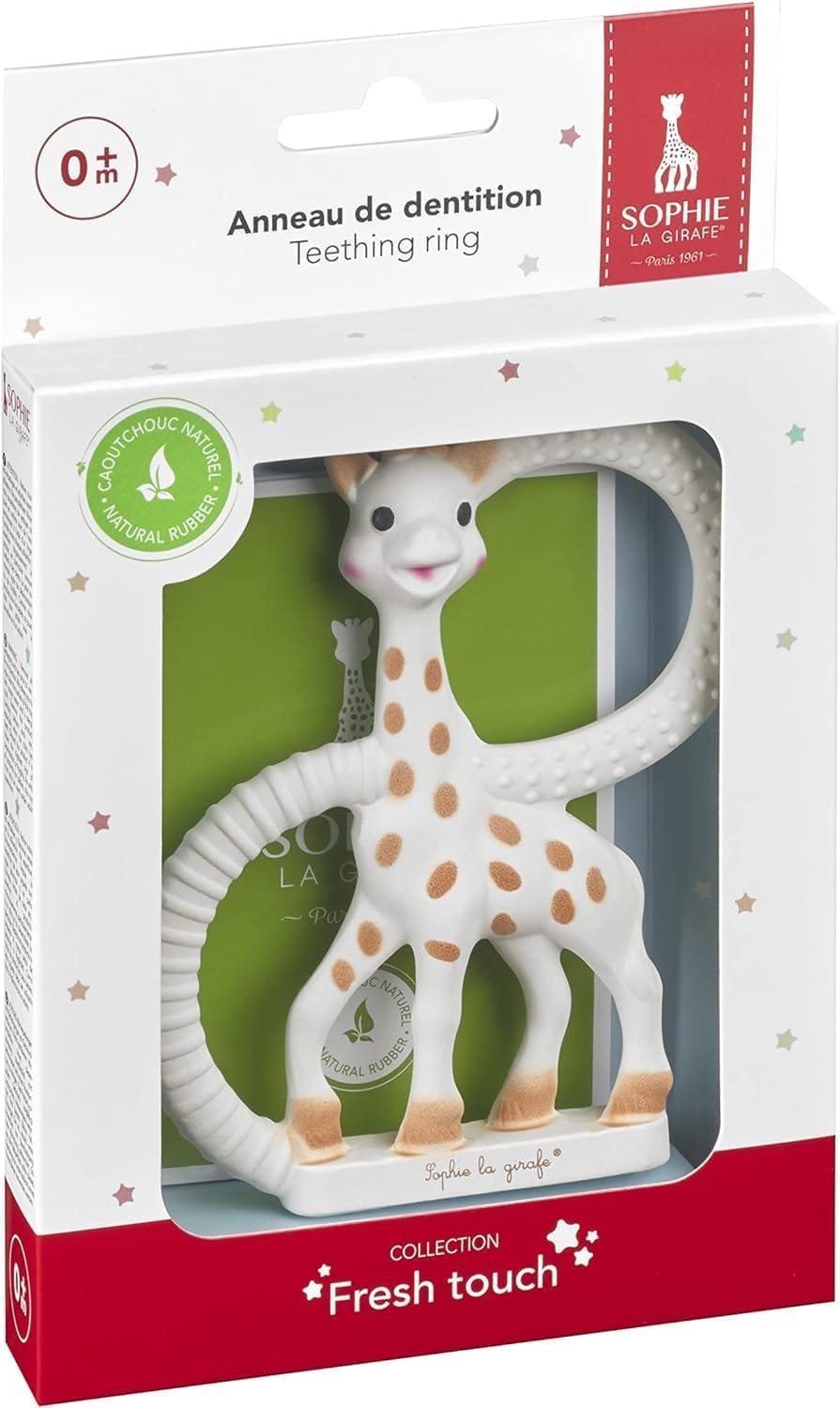 Sophie la Girafe Baby Teething Ring – Natural Rubber