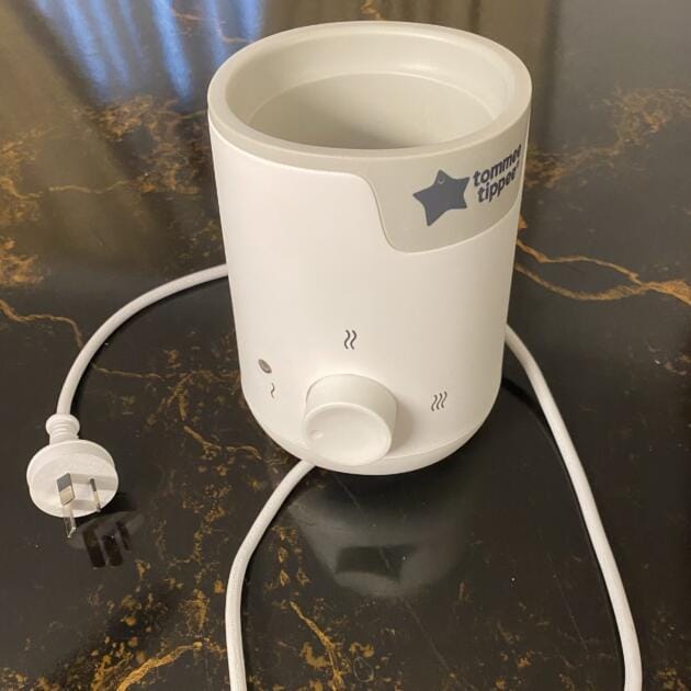 Tommee Tippee Preloved Bottle Warmer | White