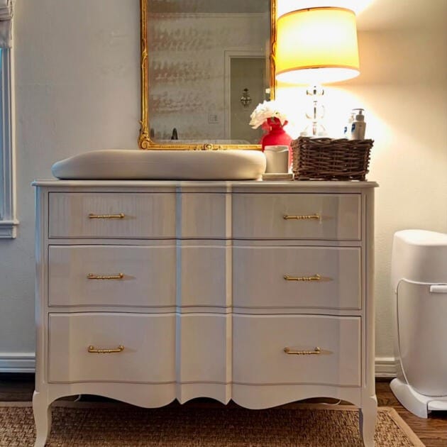 Gilded Age 3-Drawer Nursery Dresser