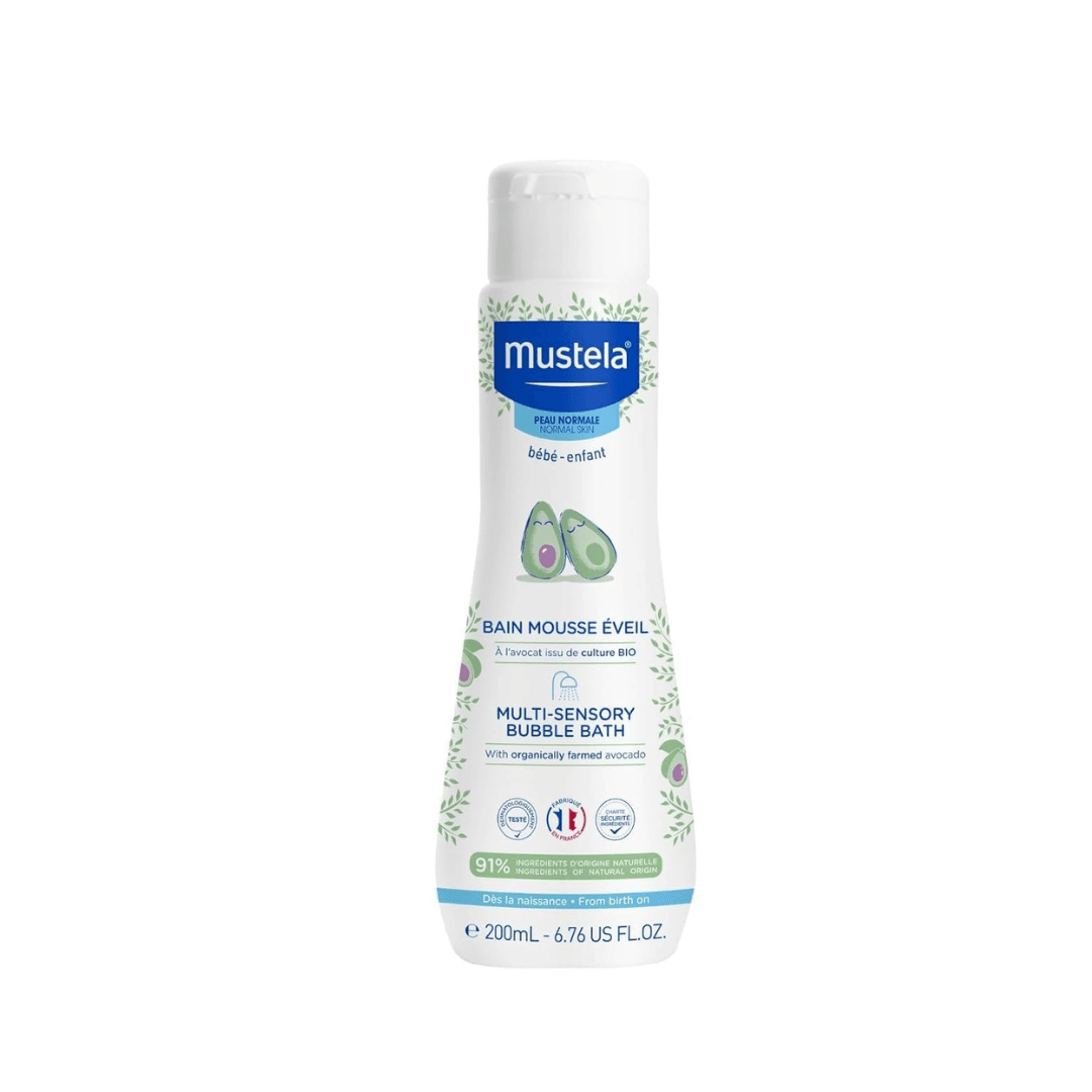 Mustela Multi-Sensory Bubble Liquid for Children – 200ml