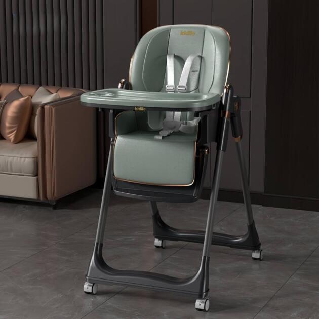 Kidilo Luxe Highchair | Green