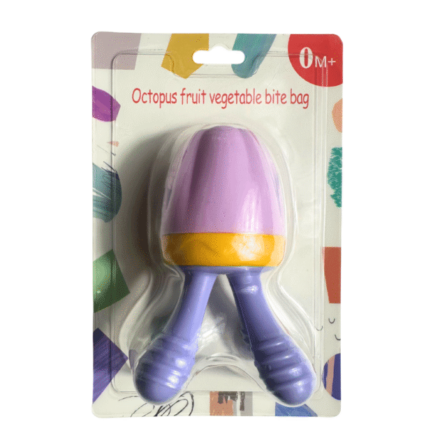 Octopus Fruit Pacifier with Chewable legs