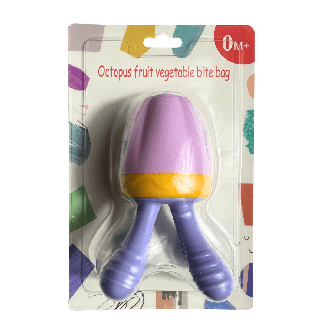 Octopus Fruit Pacifier with Chewable legs