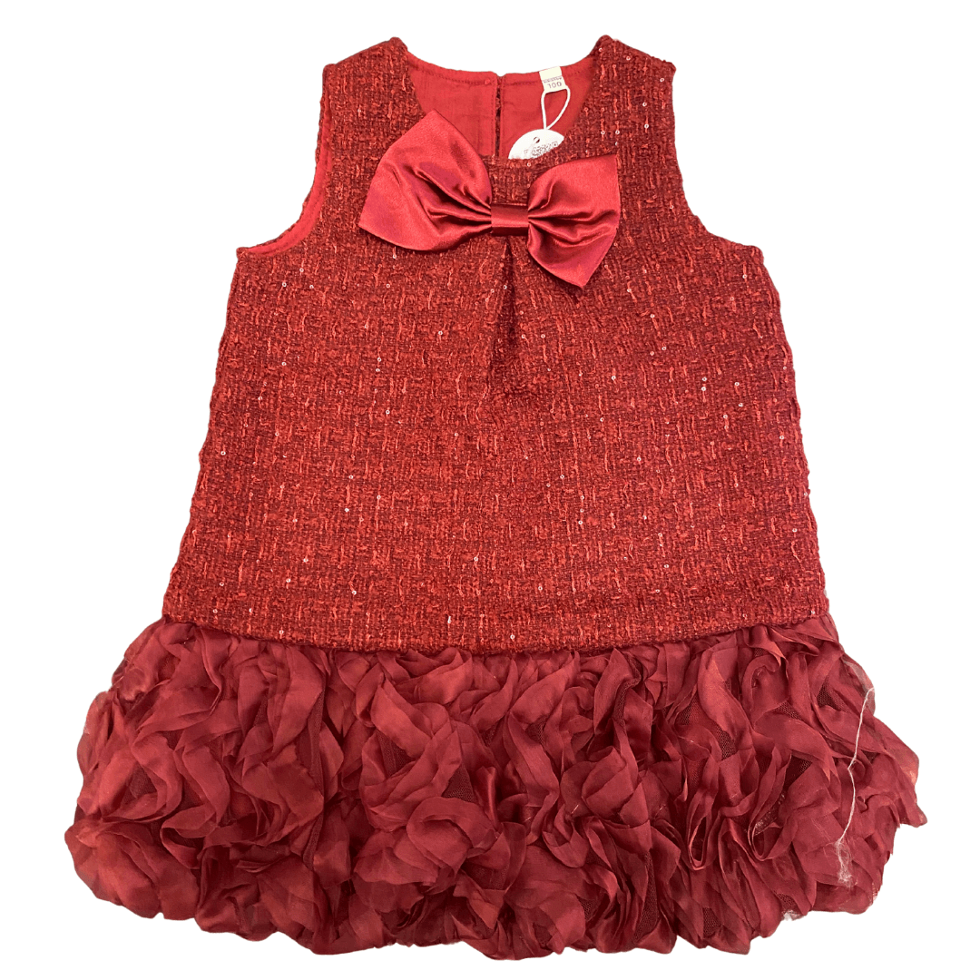 Formal Burgundy Dress - Image 2