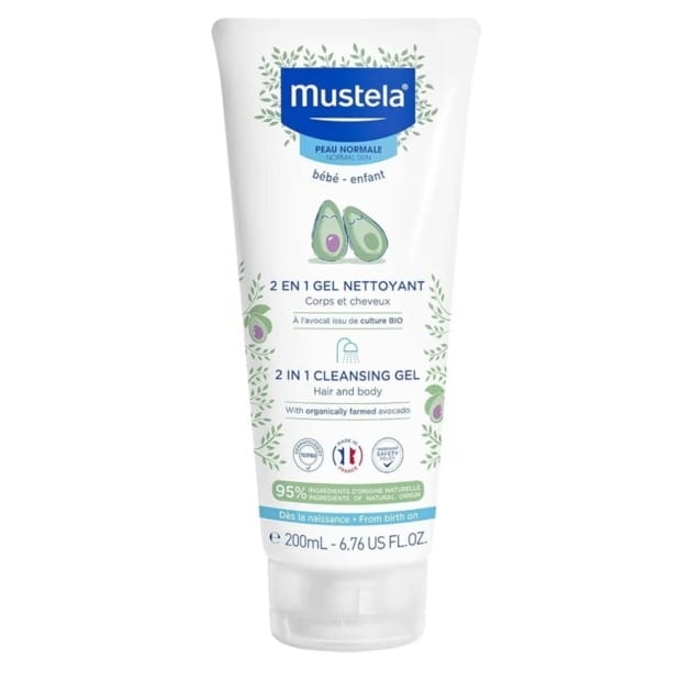 Mustela 2 In 1 Hair And Body Cleansing Gel