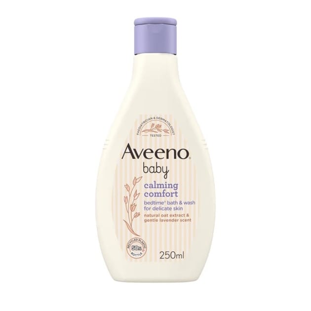 Aveeno Baby Calming Comfort Bath and Wash 250ml