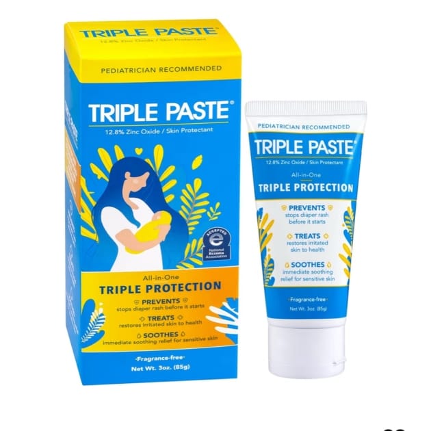 Triple Paste Diaper Rash Cream – 3 oz