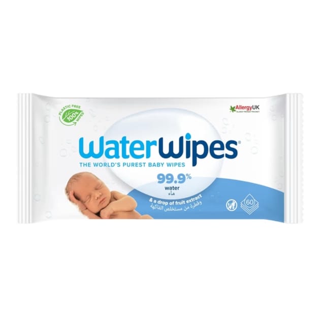 Water Wipes (Pack of 60)