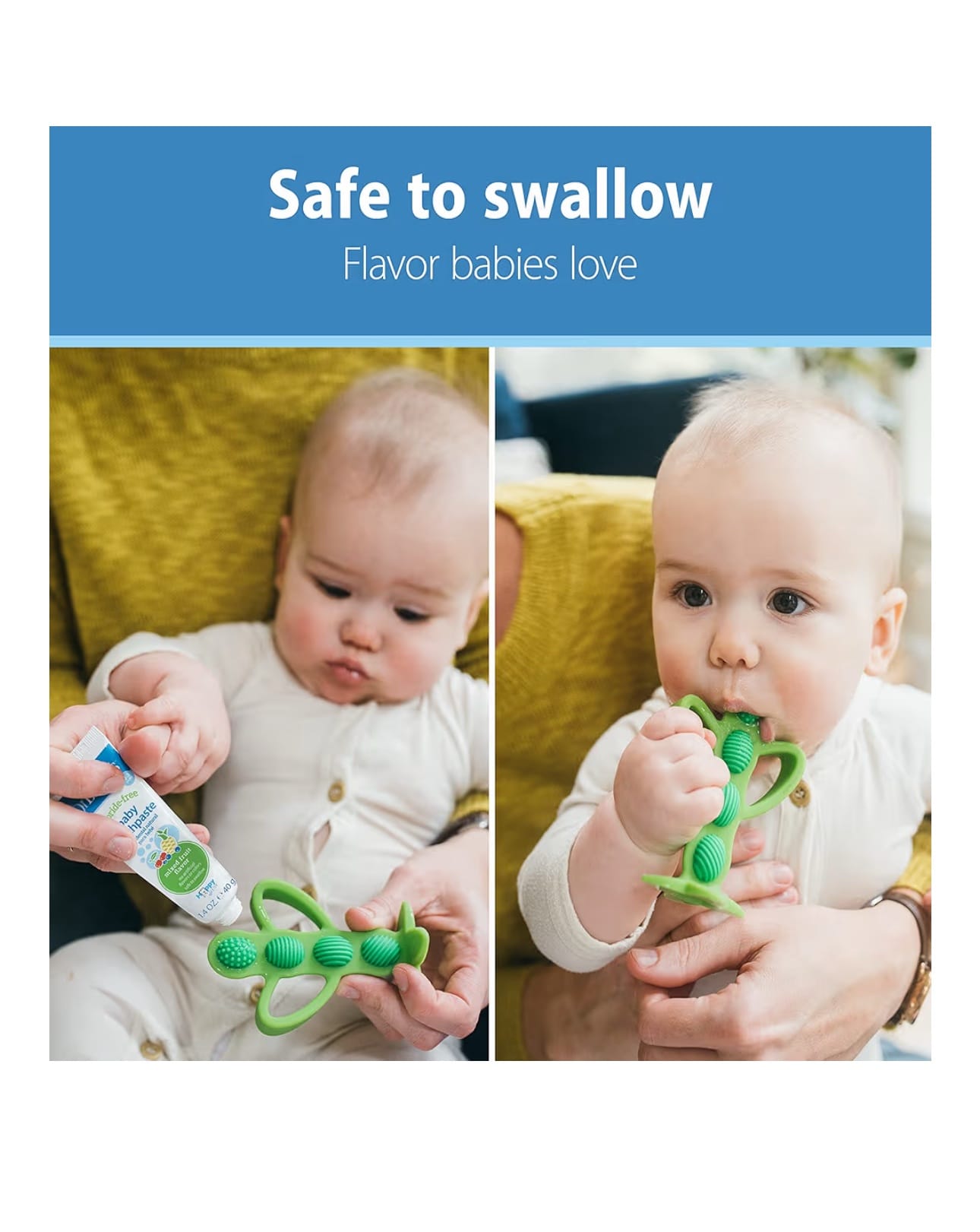 Dr. Brown’s Fluoride-Free Baby Toothpaste - Image 3