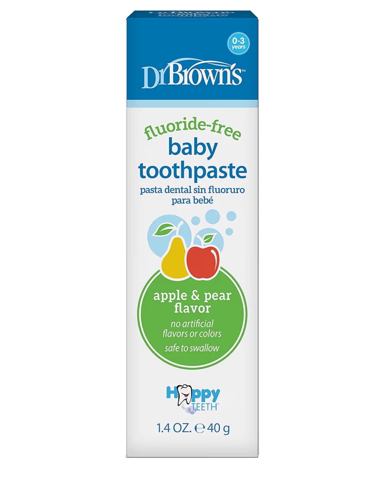 Dr. Brown’s Fluoride-Free Baby Toothpaste