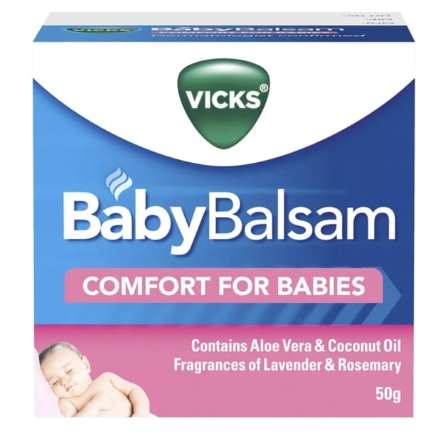 Vicks BabyBalsam Decongestant Rub – 50g