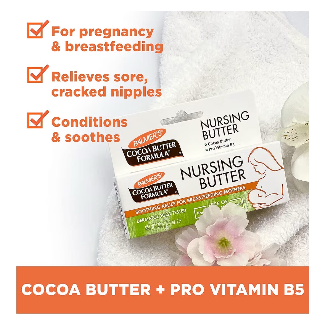 Palmer's Cocoa Butter Nursing Cream - 30g - Image 2