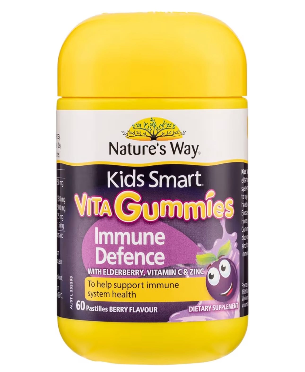 Nature’s Way Kids Smart Immunity Vita Gummies (60 Gummies)