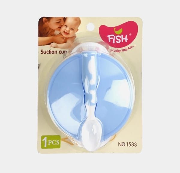 Baby Suction Bowl Set with Lid & Spoon