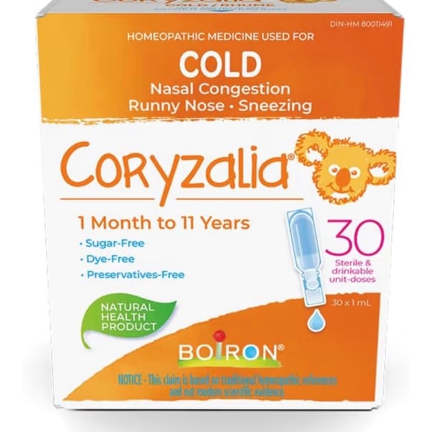 Boiron ColdCalm Baby Single-Use Drops (30 Count)