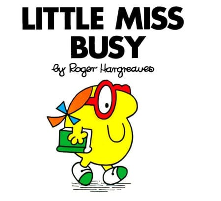 Little Miss Busy (Mr. Men and Little Miss) book