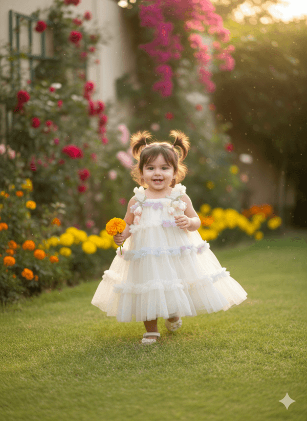 Floral Dream Net Dress (2-3 years)