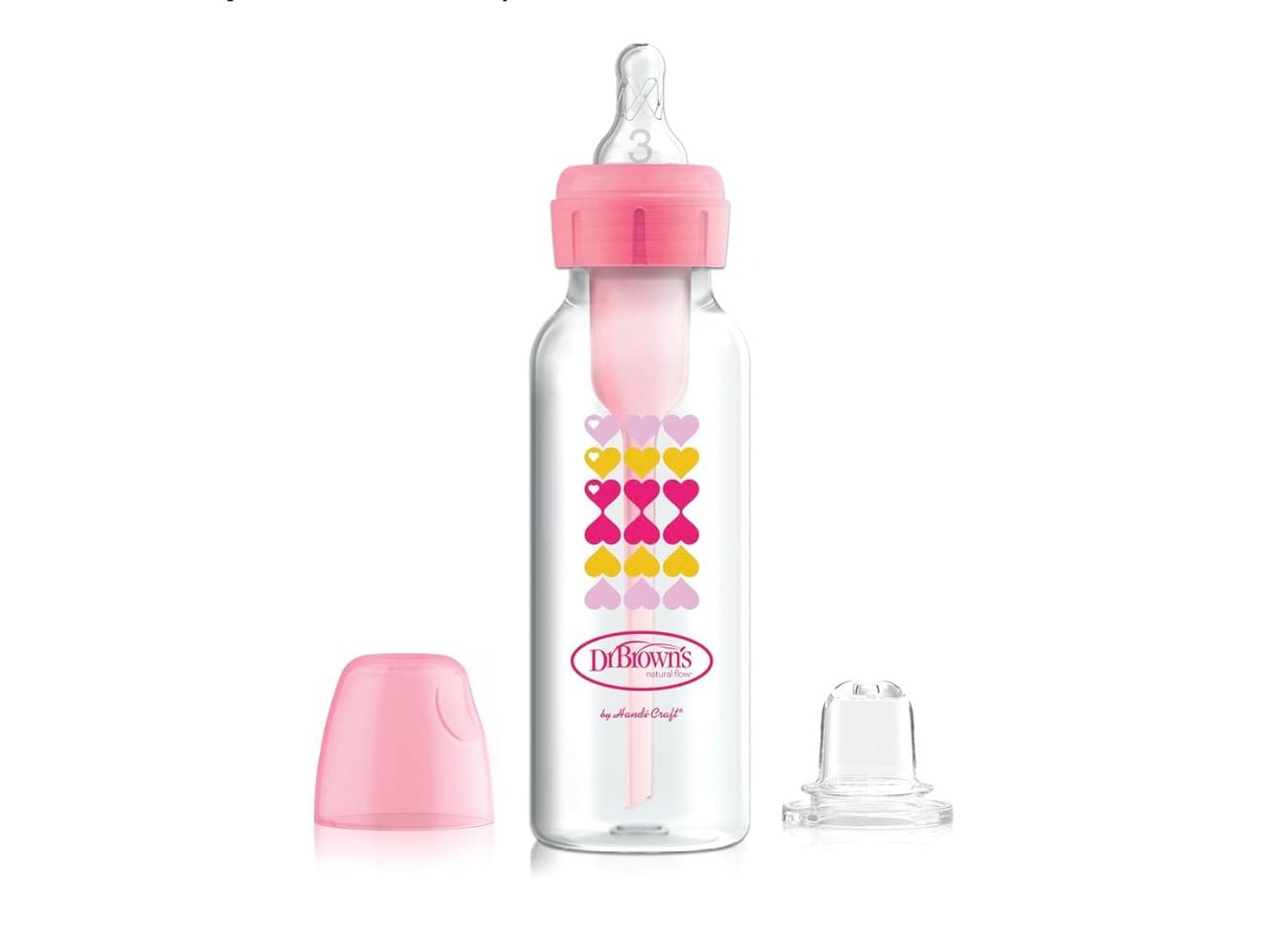 Dr. Brown’s Anti-Colic Bottle to Sippy Starter Kit – 8oz (250ml) - Image 2