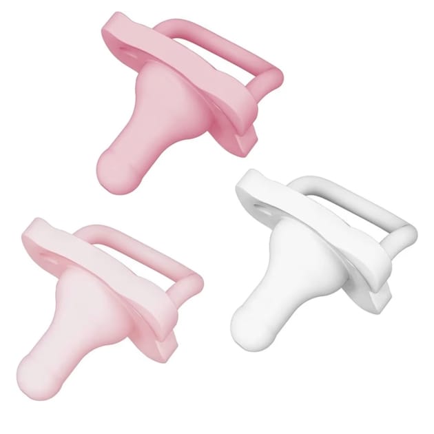 Dr. Brown’s HappyPaci 100% Silicone Pacifier – 0–6 Months (3 Pack)