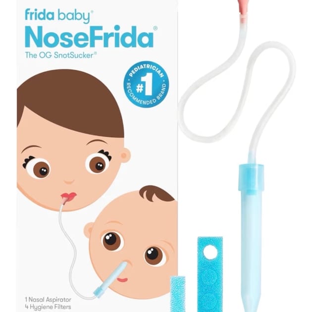 Frida Baby NoseFrida Nasal Aspirator (with 4 Hygiene Filters)