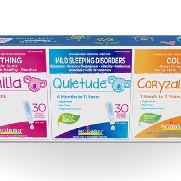 Boiron Toddler Box – Camilia, Quietude & Coryzalia (30 Doses Each)