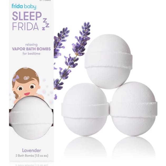 Frida Baby SleepFrida Relaxing Vapor Bath Bombs – Lavender (3 Pack)