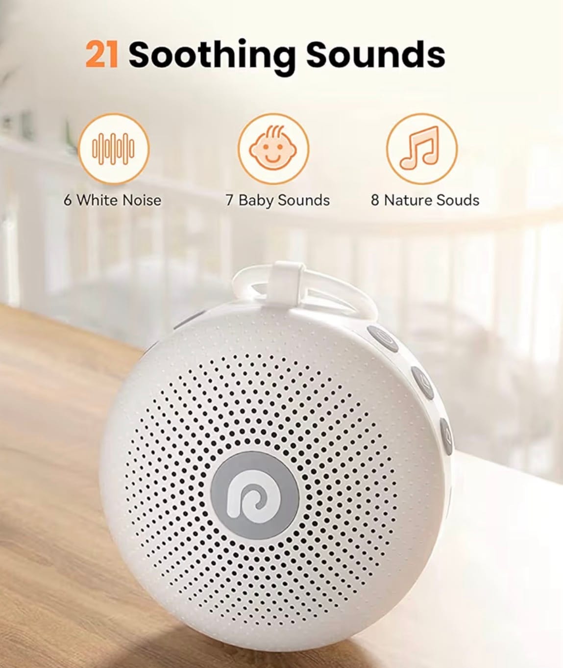 Dreamegg Portable White Noise Machine - Image 2