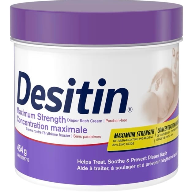 Desitin Maximum Strength Diaper Rash Cream (454g)