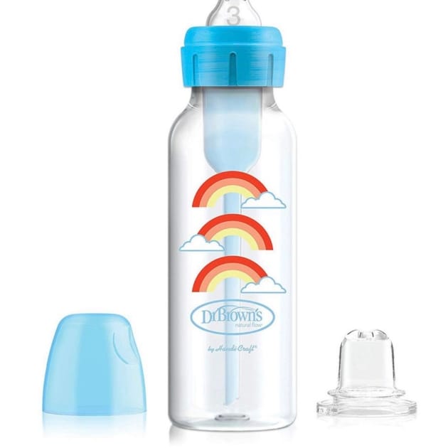 Dr. Brown’s Natural Flow® Anti-Colic Options+™ Narrow Sippy Bottle Starter Kit