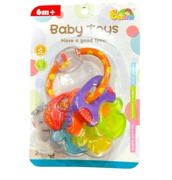 Key Teether & Rattle Set