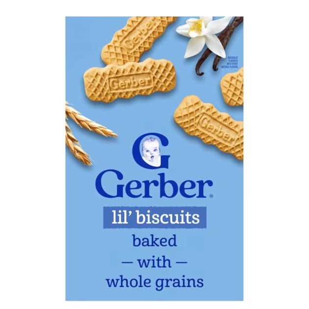 Gerber Lil’ Biscuits – Whole Grain Snack