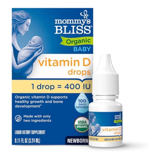 Mommy’s Bliss Organic Vitamin D Drops (0.11 fl oz)