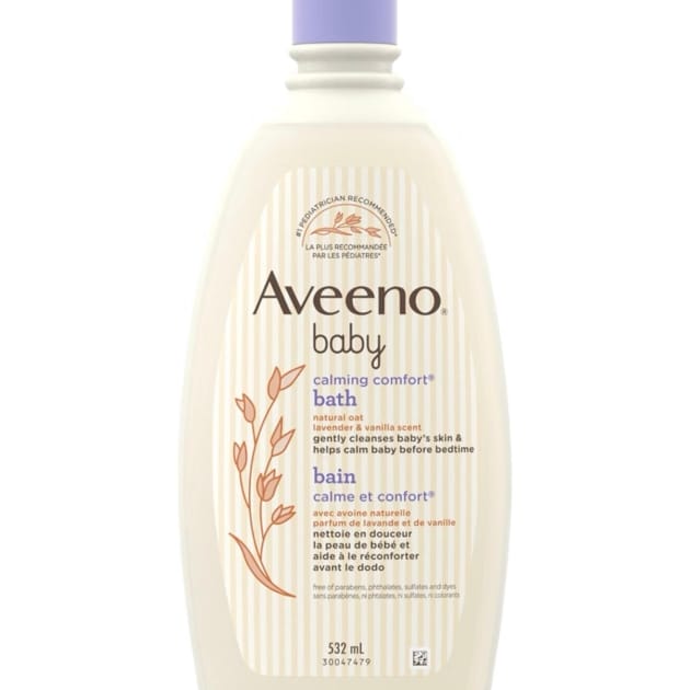 Aveeno Baby Calming Comfort Bath – Lavender & Vanilla (532 mL)