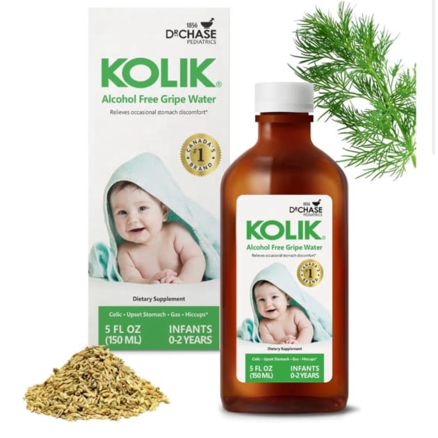 Dr. Chase Pediatrics KOLIK Alcohol-Free Gripe Water (150 mL)