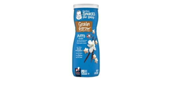 Gerber Grain & Grow Puffs – Vanilla (42g)