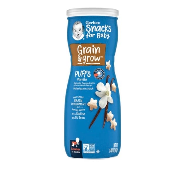 Gerber Grain & Grow Puffs – Vanilla (42g)