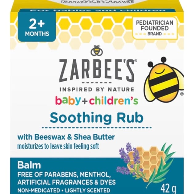 Zarbee’s Baby + Children’s Soothing Rub with Beeswax & Shea Butter (42g)