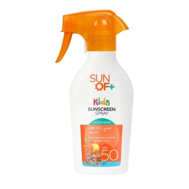 Sun Of+ Kids Sunscreen Spray SPF 50 – Face & Body