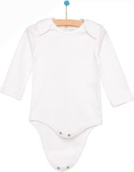 HelloBaby by ebebek White Cotton Bodysuit – 12 Months