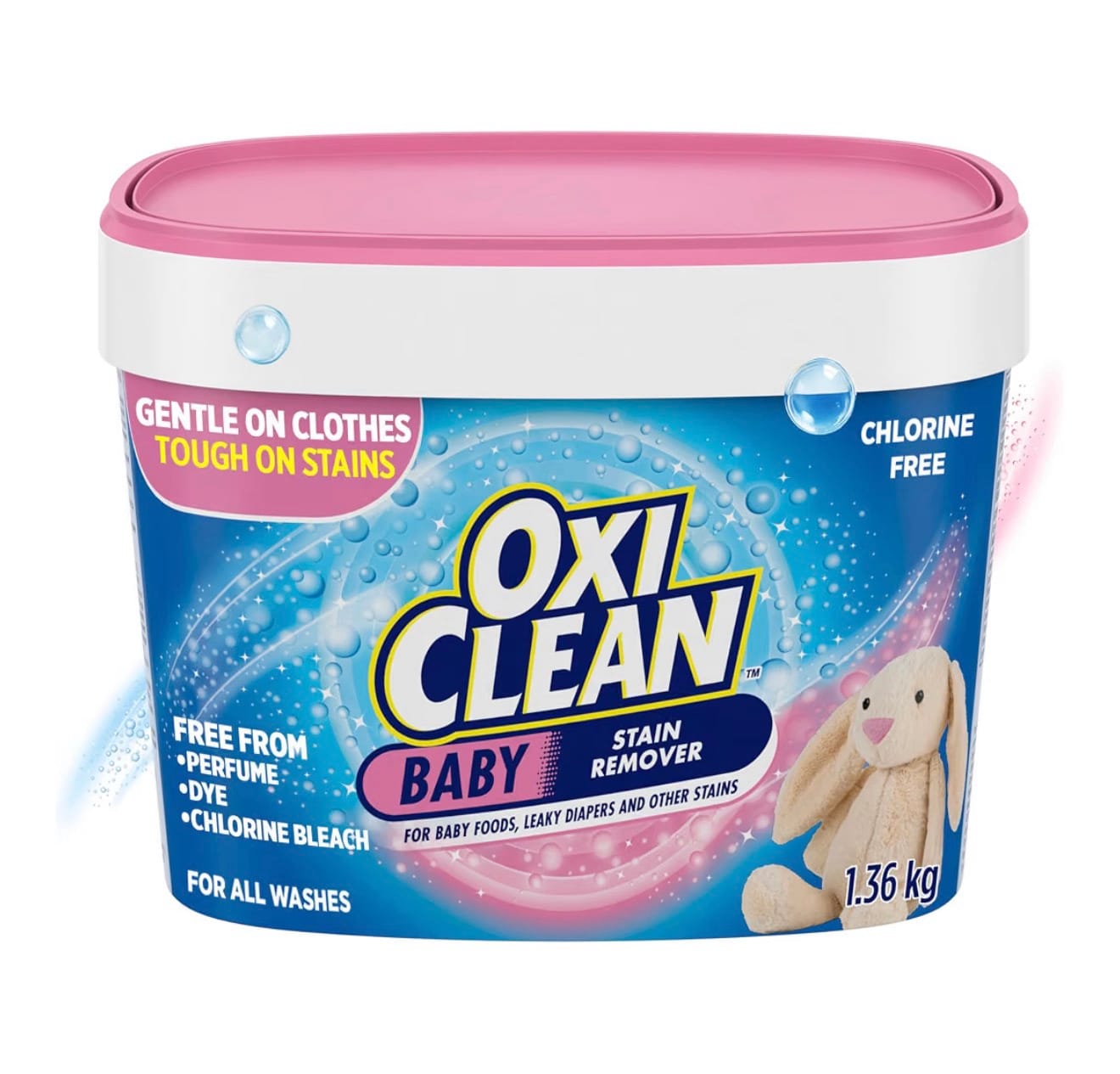 OxiClean Baby Stain Remover Powder – 1.36kg
