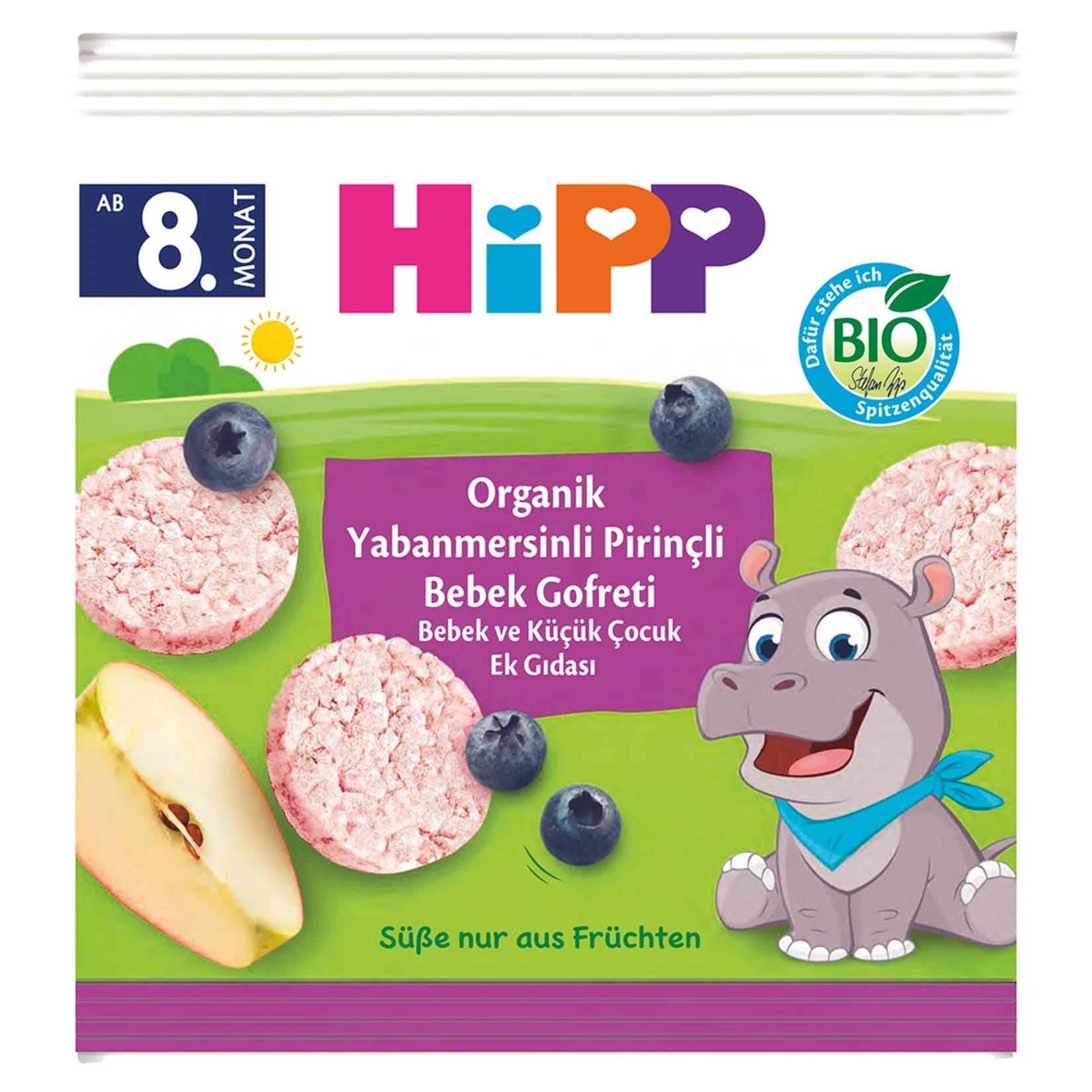 HiPP Organic Blueberry Rice Cakes – 30g