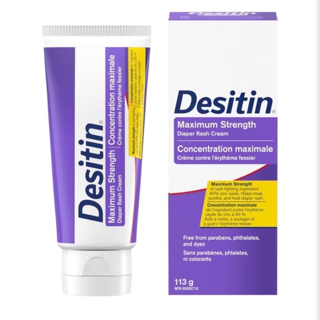 Desitin Maximum Strength Diaper Rash Cream – 113g