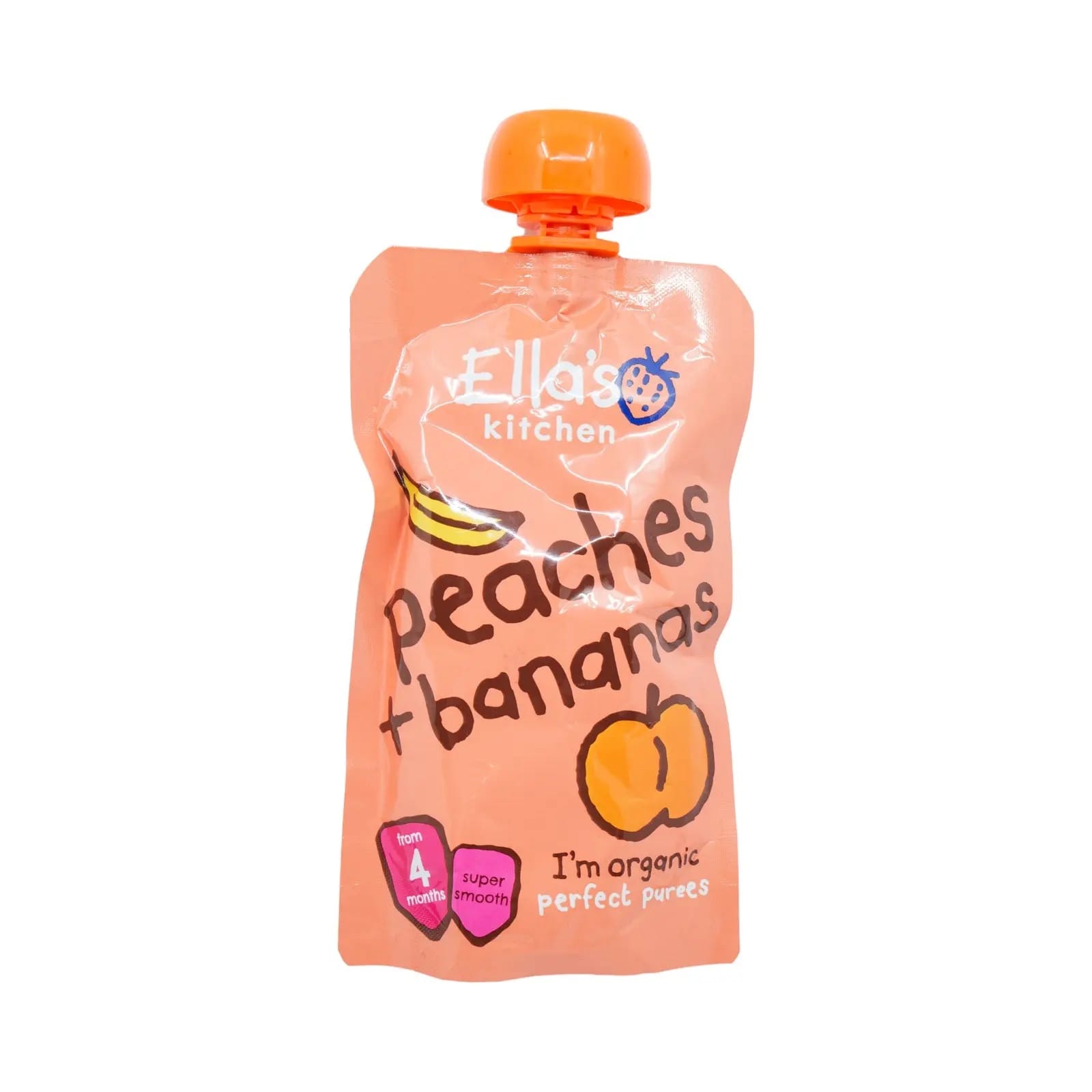 Ella’s Kitchen Peaches + Bananas Organic Purée