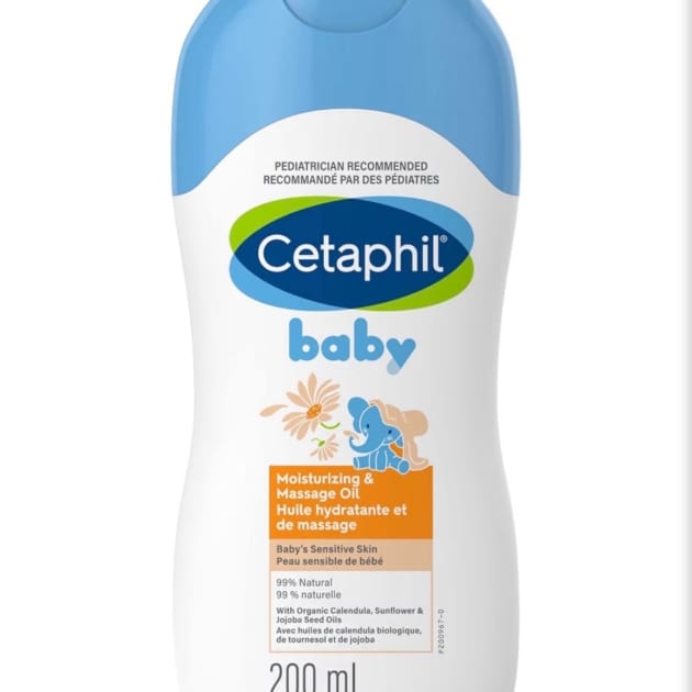 Cetaphil Baby Moisturizing & Massage Oil – 200ml