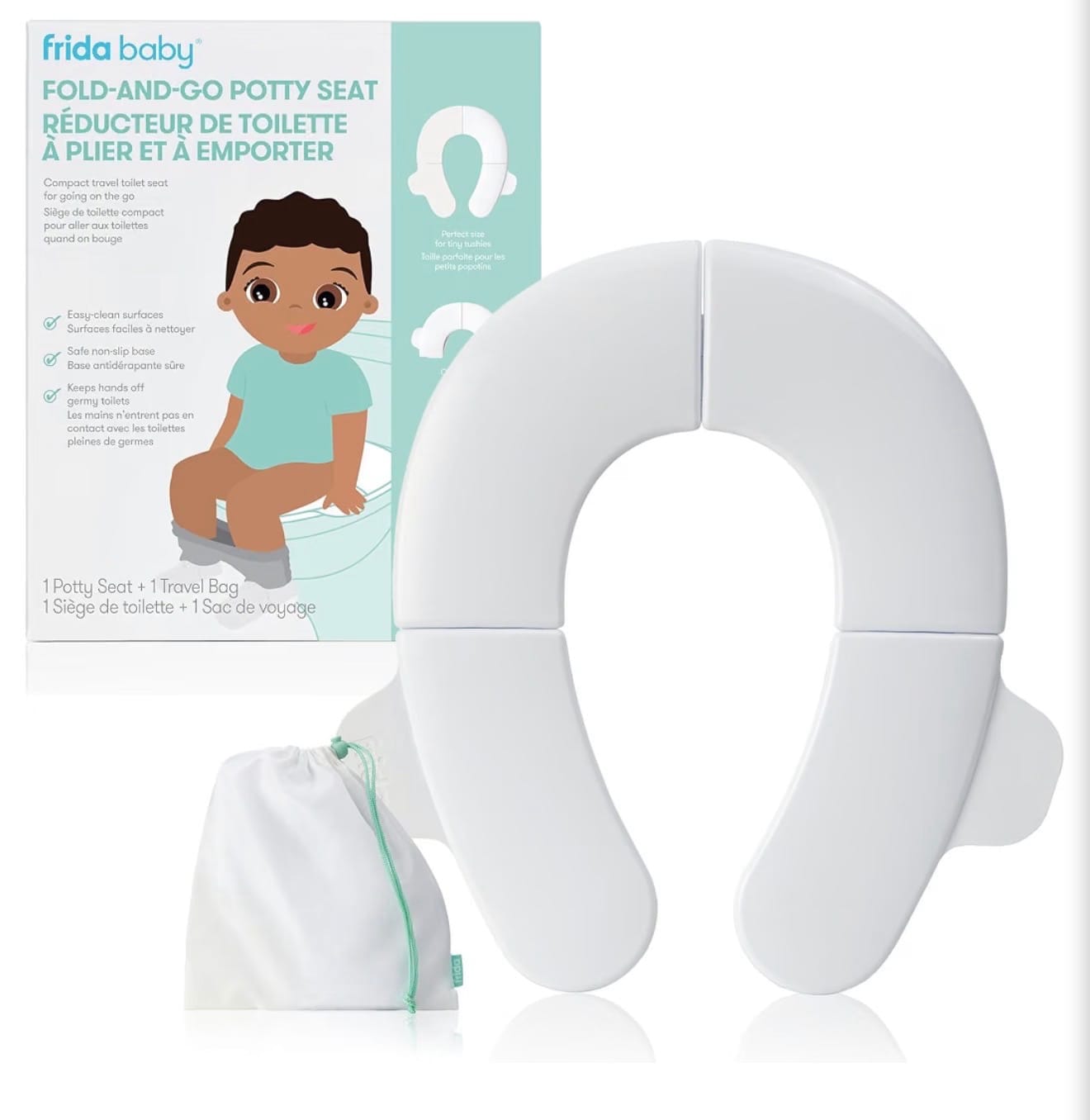 Frida Baby Fold-and-Go Travel Potty Seat